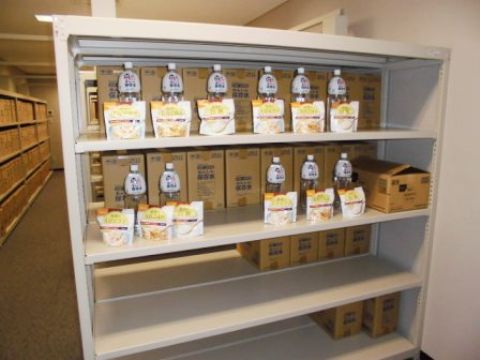 災害時、貯蔵庫②