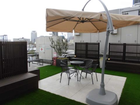 屋上、リフレッシュ スペース④