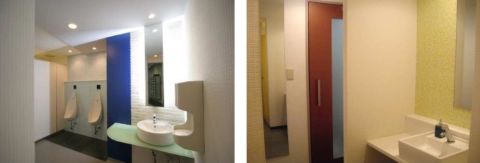 各階、お洒落な洗面&トイレ