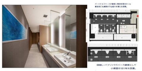 男性用トイレ