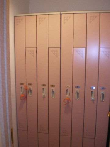 客用、ロッカールーム