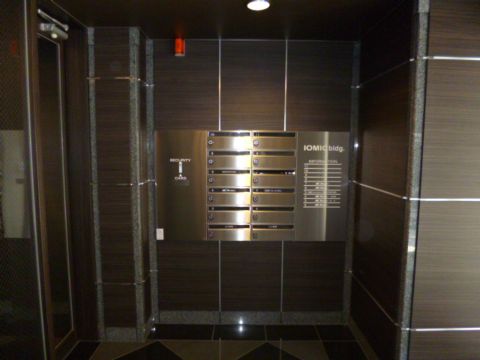 1階、メールBOX &集合管板